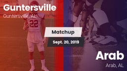 Matchup: Guntersville High vs. Arab  2019