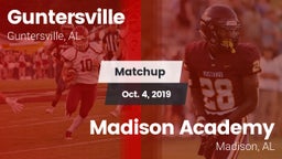 Matchup: Guntersville High vs. Madison Academy  2019