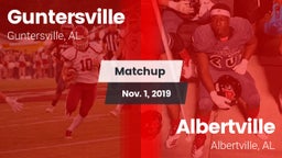 Matchup: Guntersville High vs. Albertville  2019