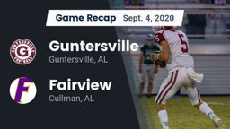 Recap: Guntersville  vs. Fairview  2020