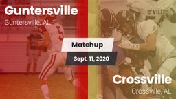 Matchup: Guntersville High vs. Crossville  2020