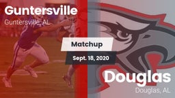 Matchup: Guntersville High vs. Douglas  2020