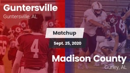 Matchup: Guntersville High vs. Madison County  2020