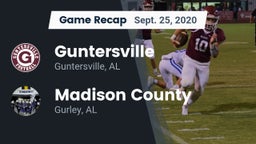 Recap: Guntersville  vs. Madison County  2020