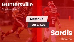 Matchup: Guntersville High vs. Sardis  2020