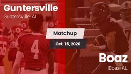 Matchup: Guntersville High vs. Boaz  2020