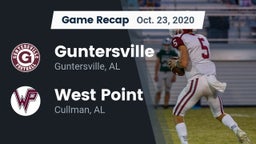 Recap: Guntersville  vs. West Point  2020