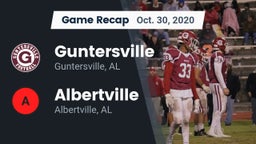 Recap: Guntersville  vs. Albertville  2020