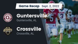 Recap: Guntersville  vs. Crossville  2022