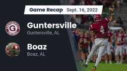Recap: Guntersville  vs. Boaz  2022