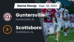 Recap: Guntersville  vs. Scottsboro  2022