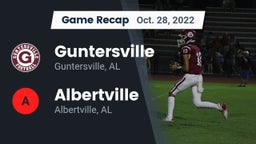 Recap: Guntersville  vs. Albertville  2022