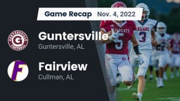 Recap: Guntersville  vs. Fairview  2022