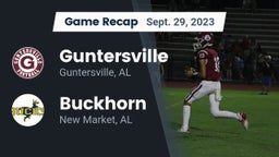 Recap: Guntersville  vs. Buckhorn  2023