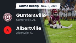 Recap: Guntersville  vs. Albertville  2023