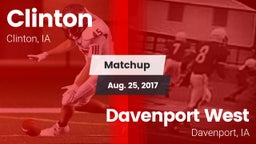 Matchup: Clinton  vs. Davenport West  2017