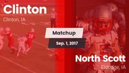 Matchup: Clinton  vs. North Scott  2017