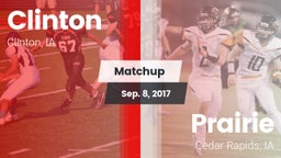 Matchup: Clinton  vs. Prairie  2017