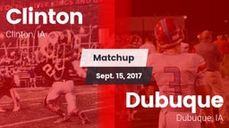 Matchup: Clinton  vs. Dubuque  2017