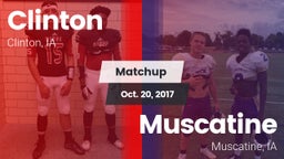 Matchup: Clinton  vs. Muscatine  2017