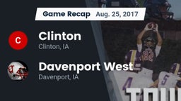 Recap: Clinton  vs. Davenport West  2017