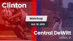 Matchup: Clinton  vs. Central DeWitt 2019