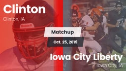 Matchup: Clinton  vs. Iowa City Liberty  2019