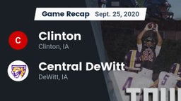 Recap: Clinton  vs. Central DeWitt 2020