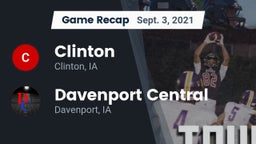Recap: Clinton  vs. Davenport Central  2021