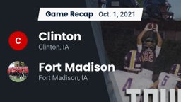Recap: Clinton  vs. Fort Madison  2021