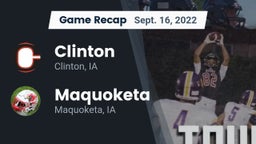 Recap: Clinton  vs. Maquoketa  2022