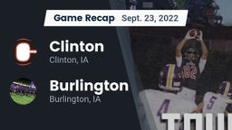 Recap: Clinton  vs. Burlington  2022