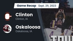 Recap: Clinton  vs. Oskaloosa  2023