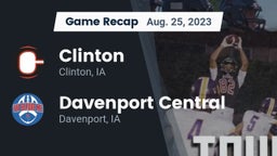 Recap: Clinton  vs. Davenport Central  2023
