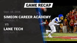Recap: Simeon Career Academy  vs. Lane Tech  2016