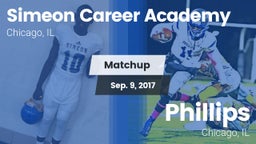 Matchup: Simeon  vs. Phillips  2017