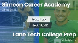 Matchup: Simeon  vs. Lane Tech College Prep 2017