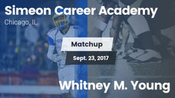 Matchup: Simeon  vs. Whitney M. Young 2017