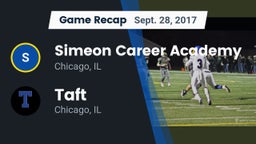 Recap: Simeon Career Academy  vs. Taft  2017