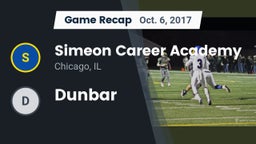 Recap: Simeon Career Academy  vs. Dunbar 2017