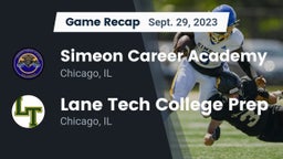 Recap: Simeon Career Academy  vs. Lane Tech College Prep 2023
