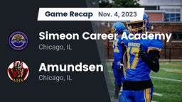 Recap: Simeon Career Academy  vs. Amundsen  2023