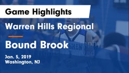 Warren Hills Regional  vs Bound Brook  Game Highlights - Jan. 5, 2019