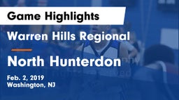 Warren Hills Regional  vs North Hunterdon  Game Highlights - Feb. 2, 2019