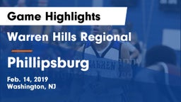 Warren Hills Regional  vs Phillipsburg  Game Highlights - Feb. 14, 2019