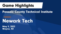 Passaic County Technical Institute vs Newark Tech  Game Highlights - May 5, 2022