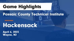 Passaic County Technical Institute vs Hackensack  Game Highlights - April 6, 2023