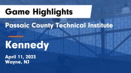 Passaic County Technical Institute vs Kennedy  Game Highlights - April 11, 2023