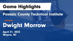 Passaic County Technical Institute vs Dwight Morrow  Game Highlights - April 21, 2023