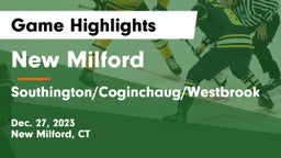 New Milford  vs Southington/Coginchaug/Westbrook Game Highlights - Dec. 27, 2023